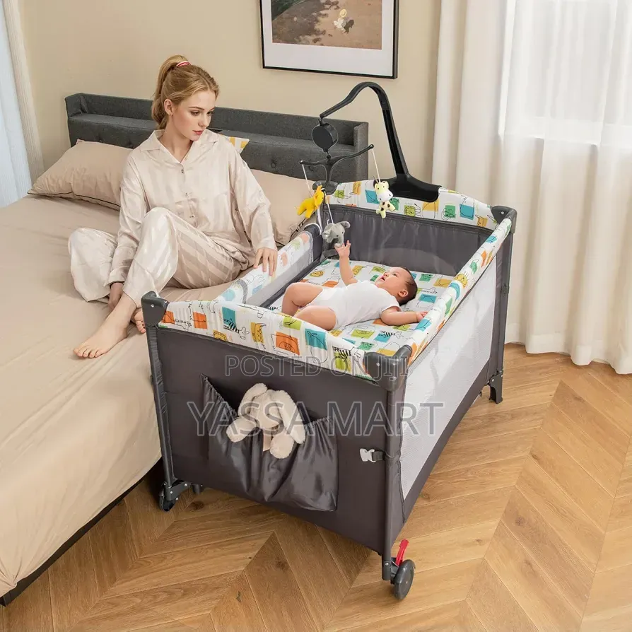 5-in-1 Premium Baby Bed-