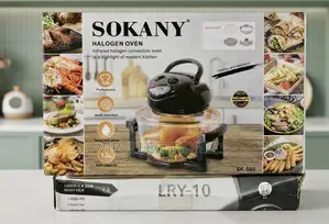 SOKANY Halogen Oven SK-560 – 13L 1400W Multifunction Convection Cooker