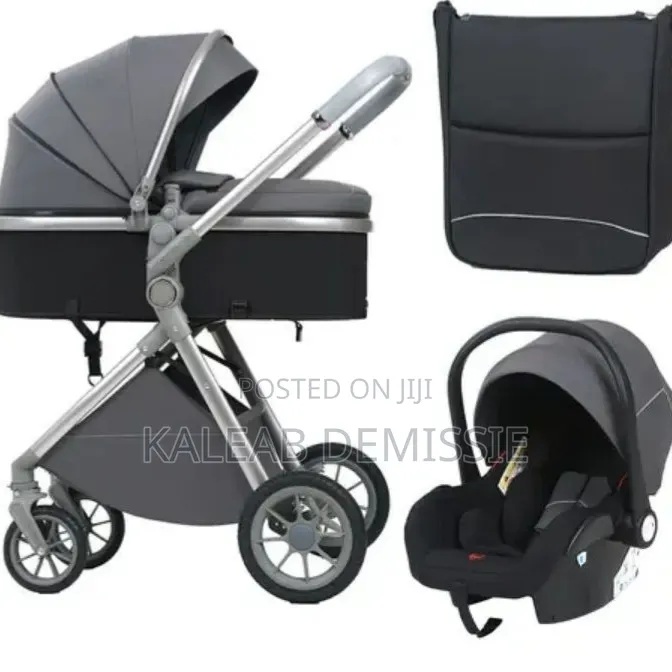 3 in 1 Kidilo Baby Stroller የልጆች 3-በ-1 ጋሪ