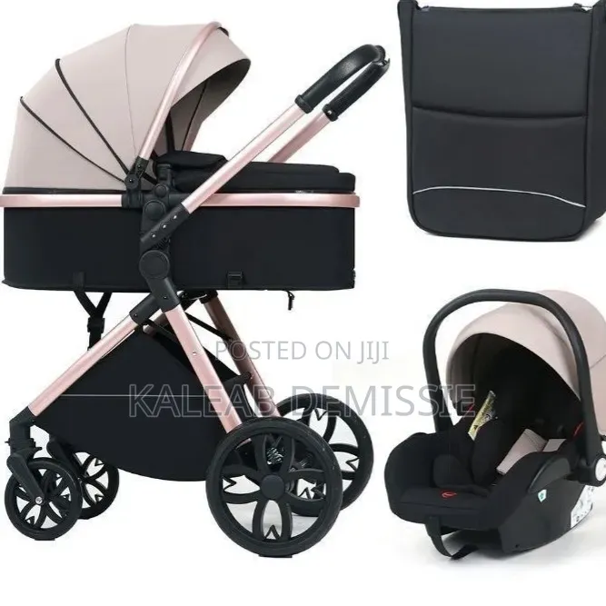 3 in 1 Kidilo Baby Stroller የልጆች 3-በ-1 ጋሪ