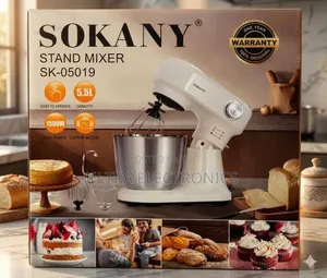 SOKANY 5.5L Stand Mixer – SK-05019 Make Baking and Food Preparation