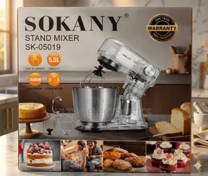 SOKANY 5.5L Stand Mixer – SK-05019 Make Baking and Food Preparation