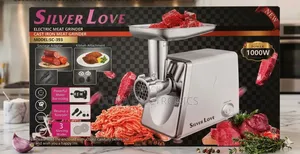 Silver Love Meat Grinder Powerful and Reliable