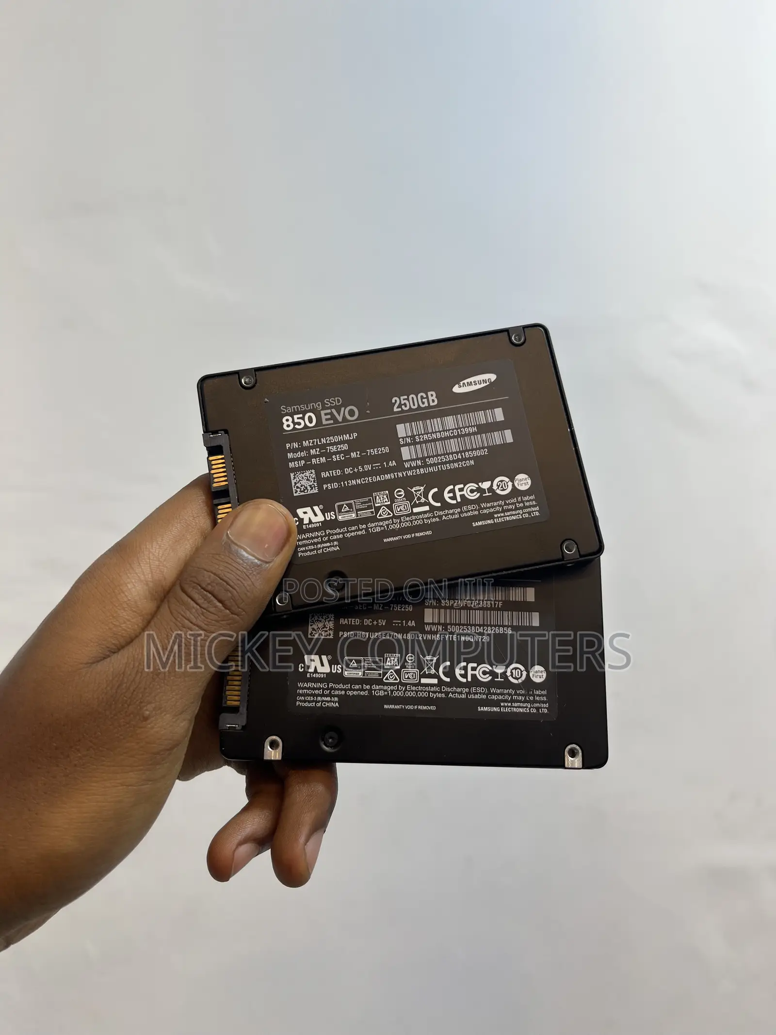 Samsung 850 Evo 250gb SSD