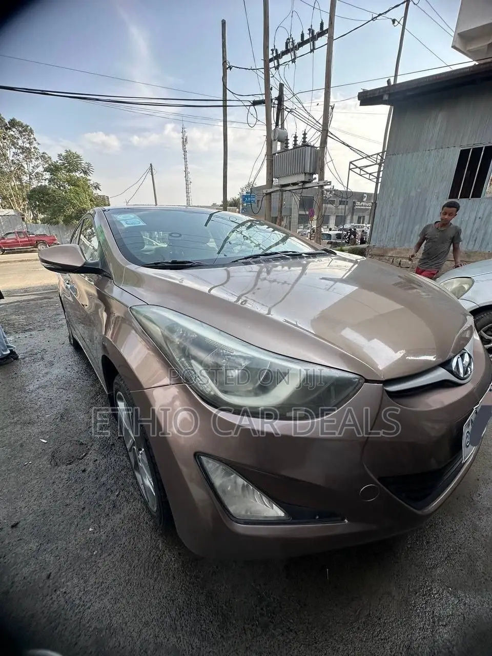 Hyundai Elantra 2015 Brown