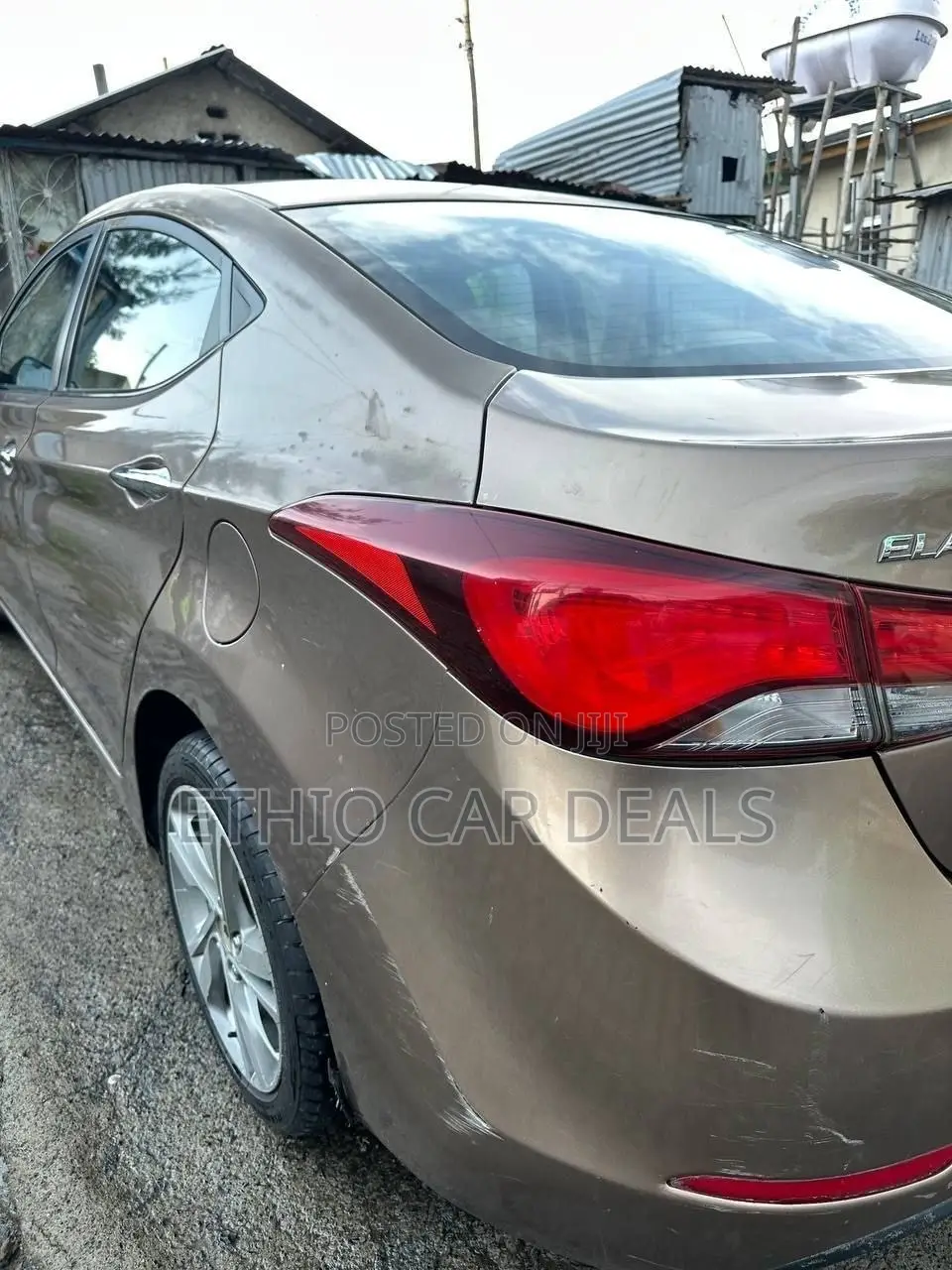 Hyundai Elantra 2015 Brown