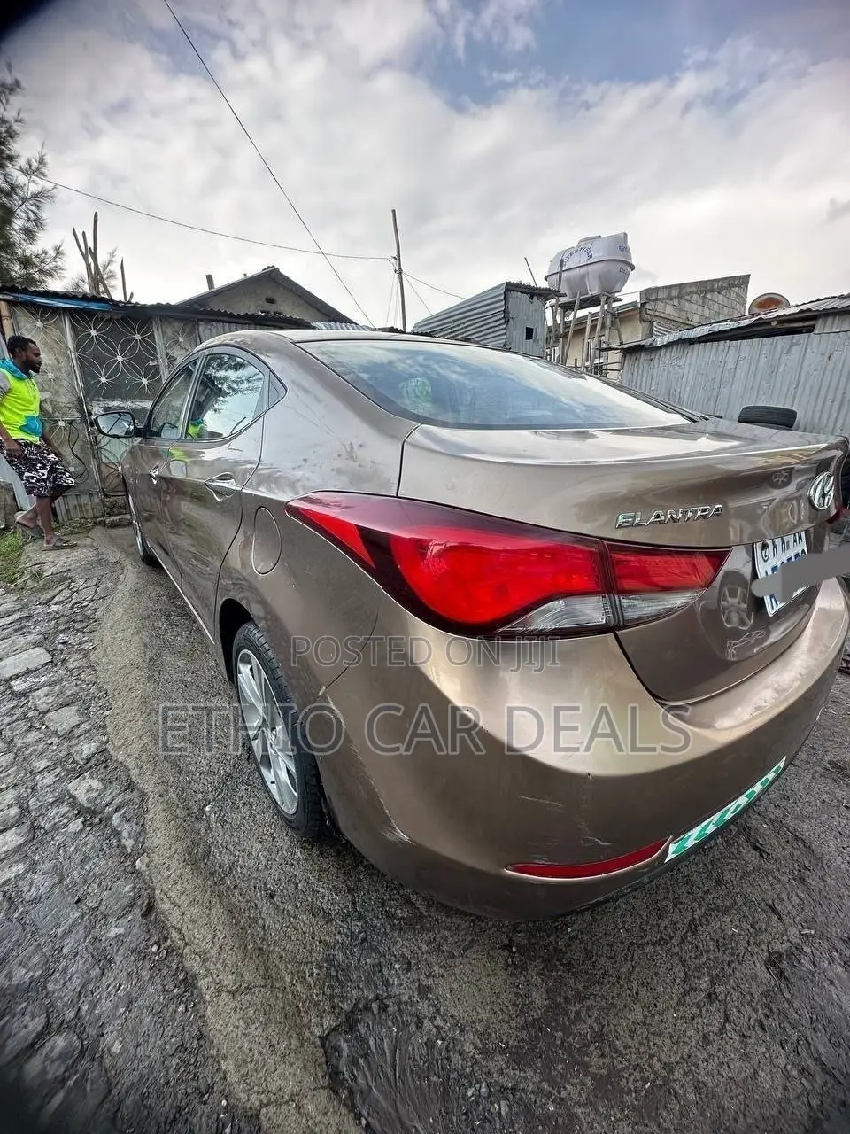 Hyundai Elantra 2015 Brown