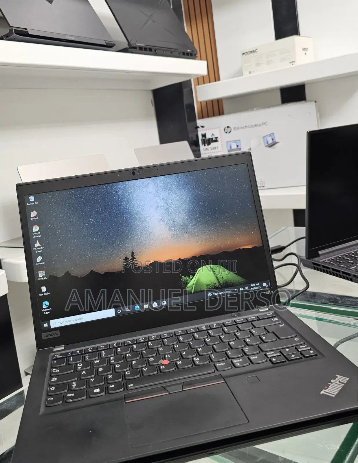 New Laptop Lenovo ThinkPad X1 Carbon 16GB AMD Ryzen 7 SSD 512GB
