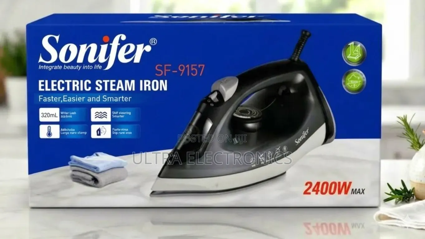 Sonifer Sf-9157 Steam Iron 2000–2400w Powerful