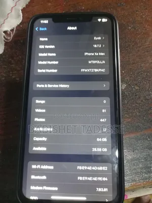Apple iPhone XS Max 64 GB Black