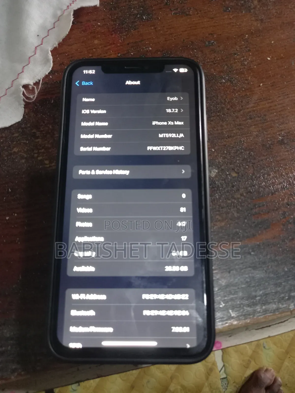 Apple iPhone XS Max 64 GB Black