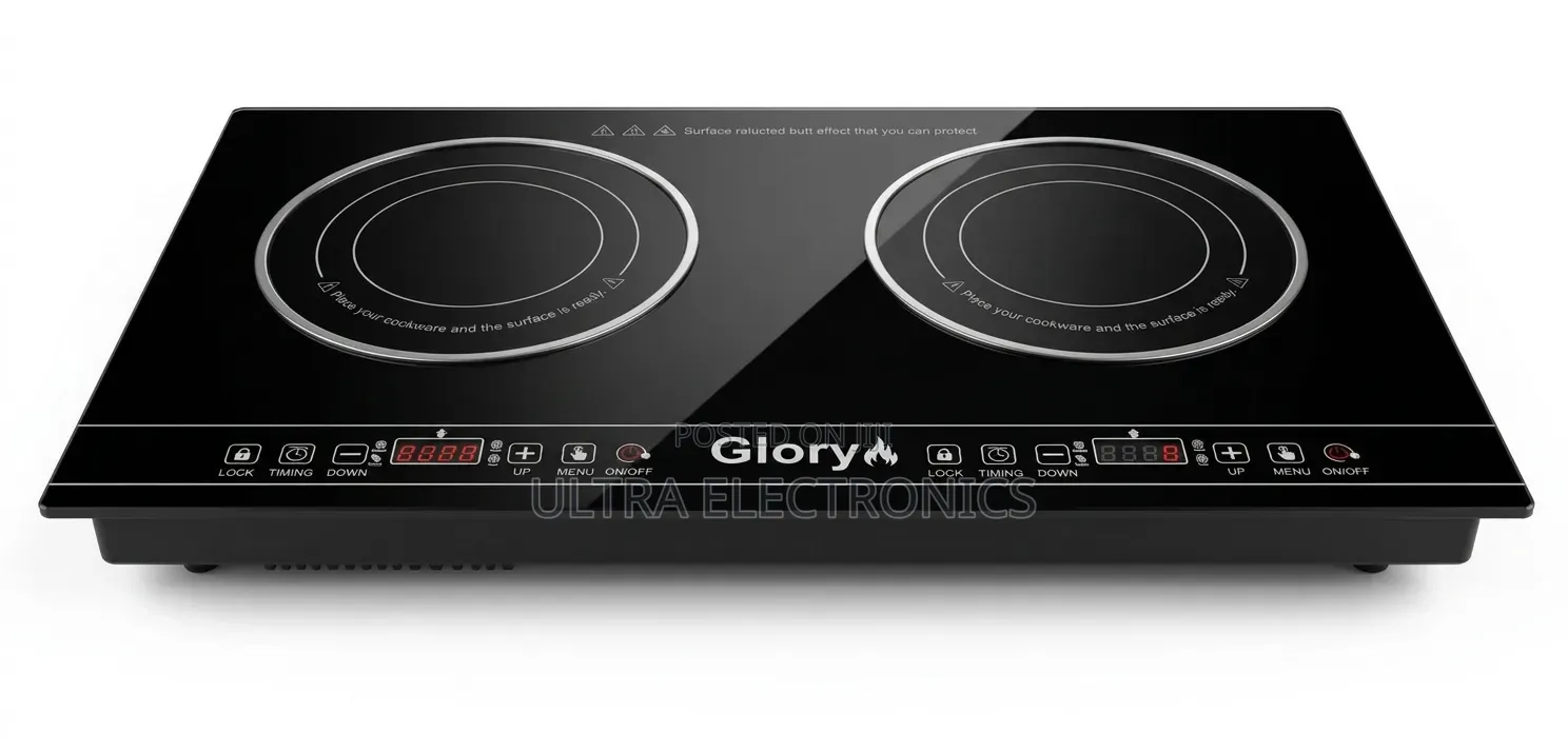 Glory Dual Stove Modern Stylish Design Powerful Cooking