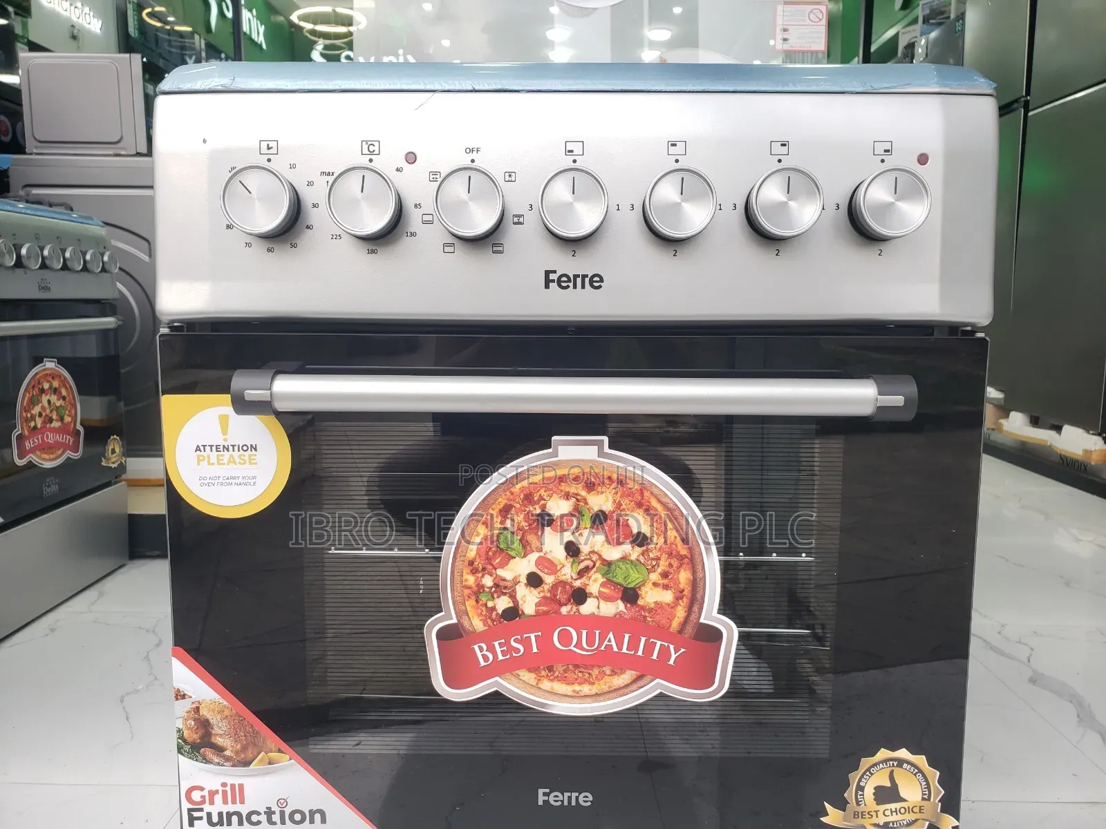 Ferre 60×60 4 Electric Made in Turkey Oven