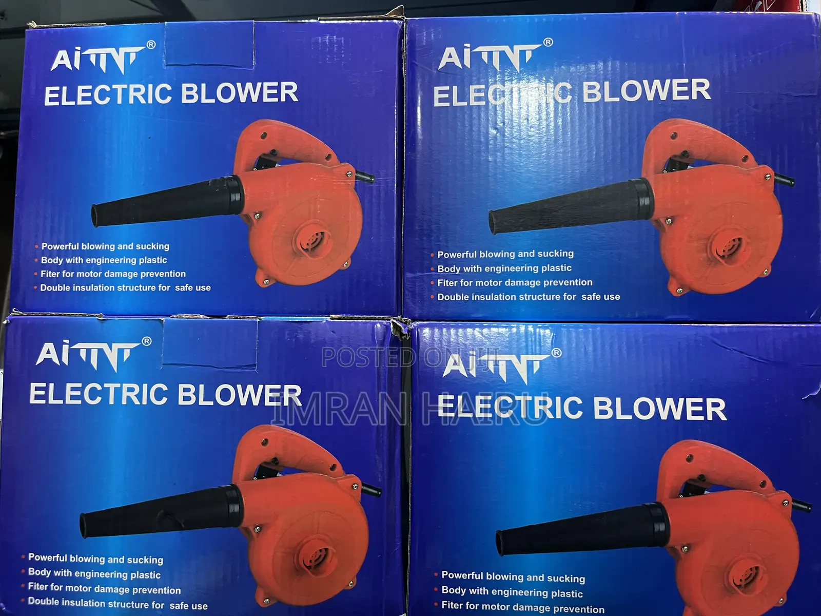 Electric Air Blower Dust Cleaner – Powerful Portable