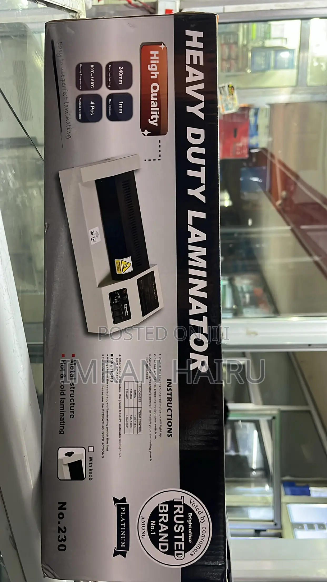 A4 Laminator Machine