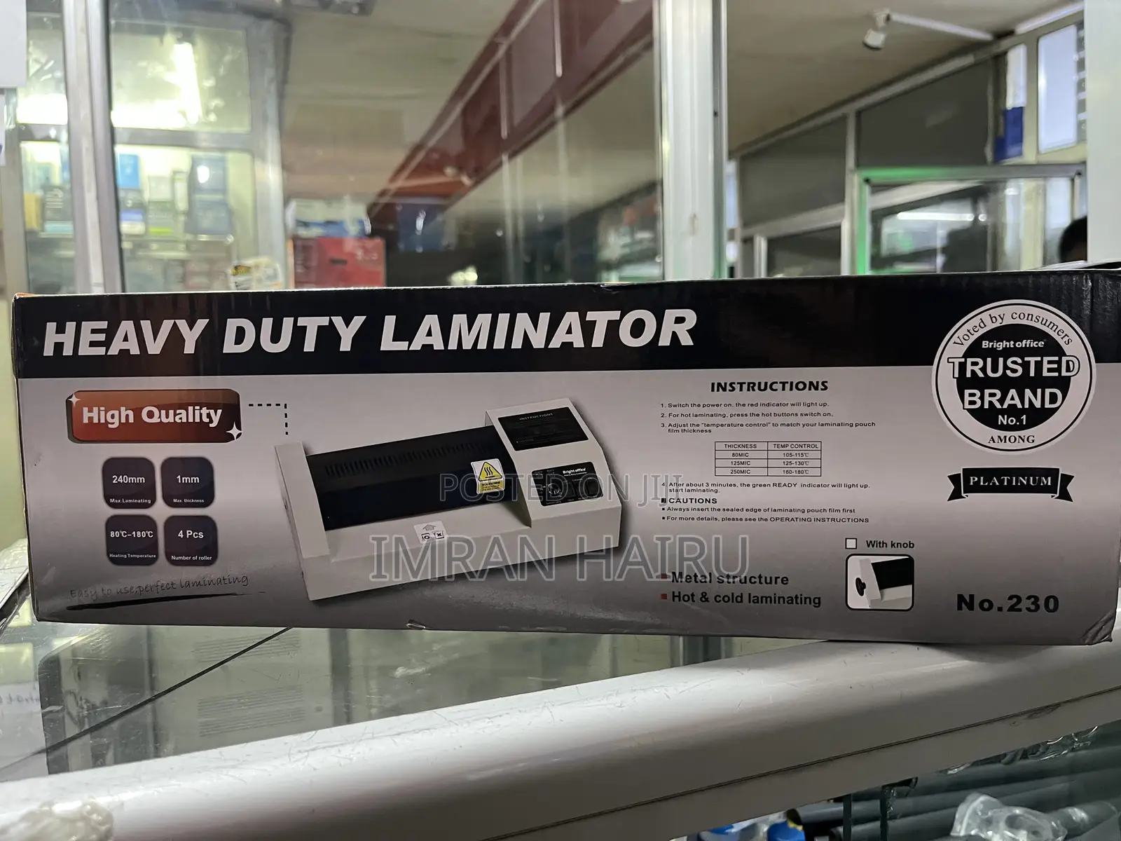 A4 Laminator Machine