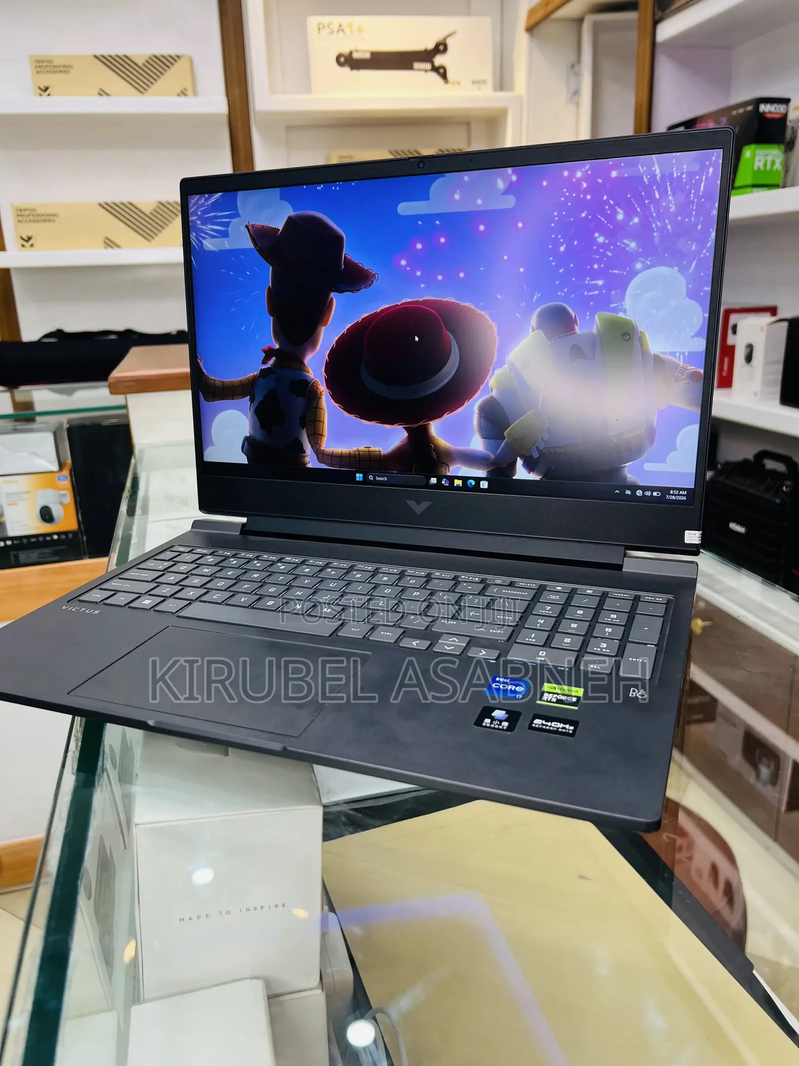 New Laptop HP Victus 15 16GB Intel Core i7 SSD 1T