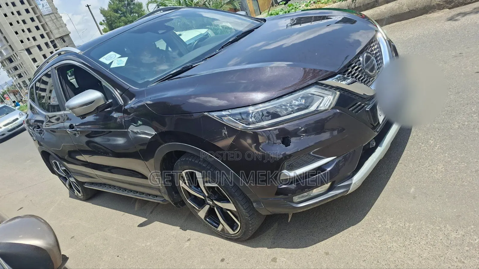 Nissan Qashqai 2018 Burgundy
