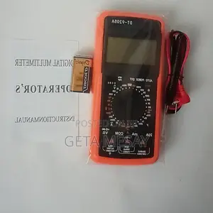 DT9205A Digital Multimeter AC/DC Voltmeter 20A Ammeter Tester