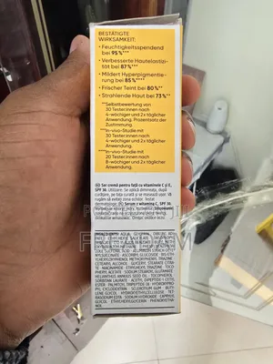 Sunscreen, Vitamin C