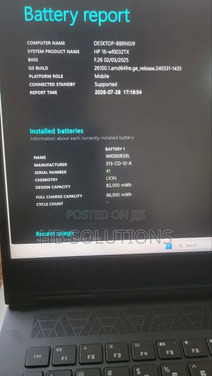 New Laptop HP Omen 16 16GB Intel Core i9 SSD 1T