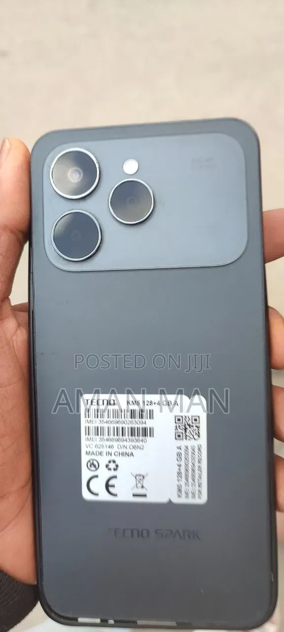 New Tecno Spark 40 128 GB Black