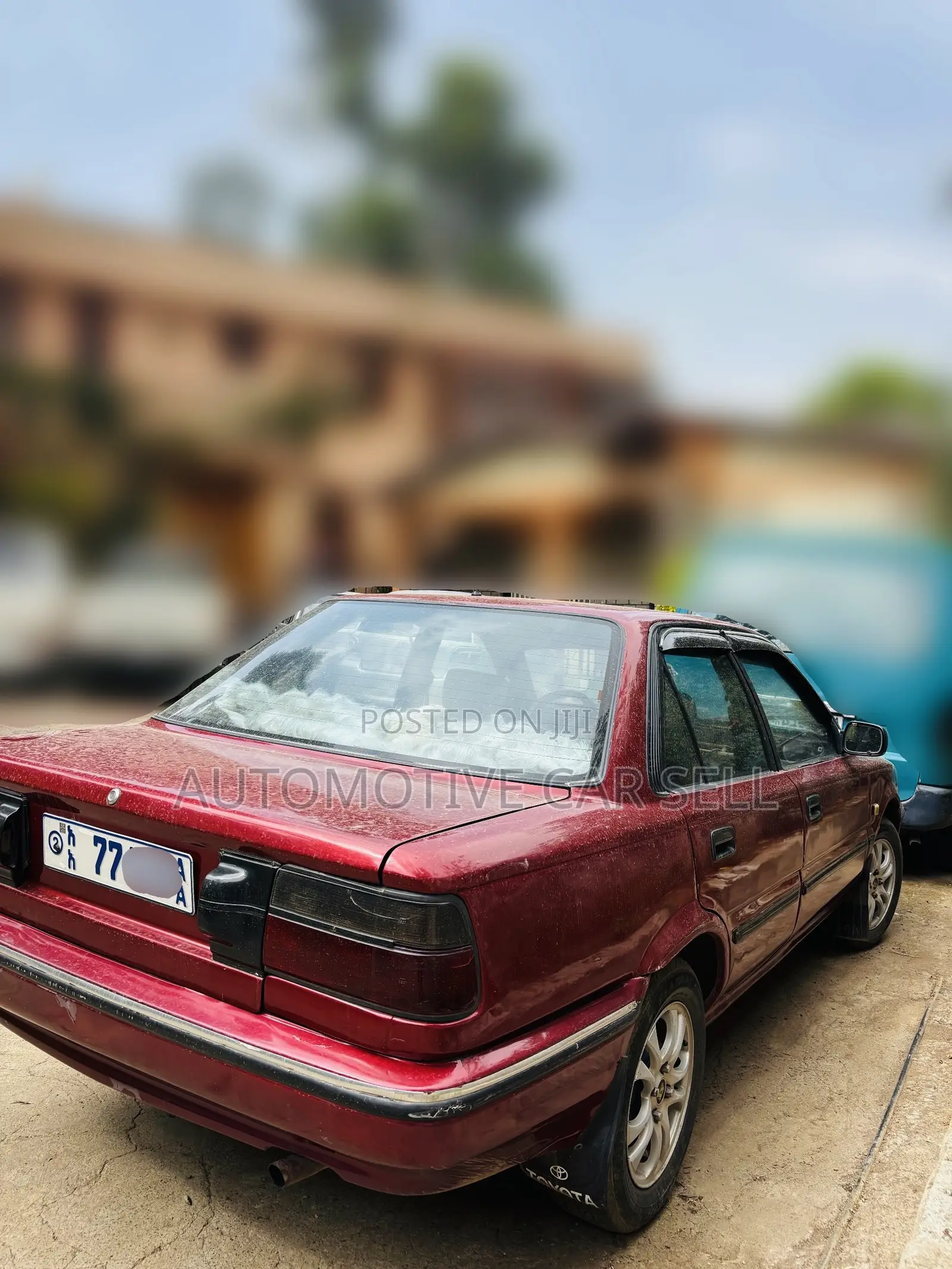 Toyota Corolla 1991 Burgundy