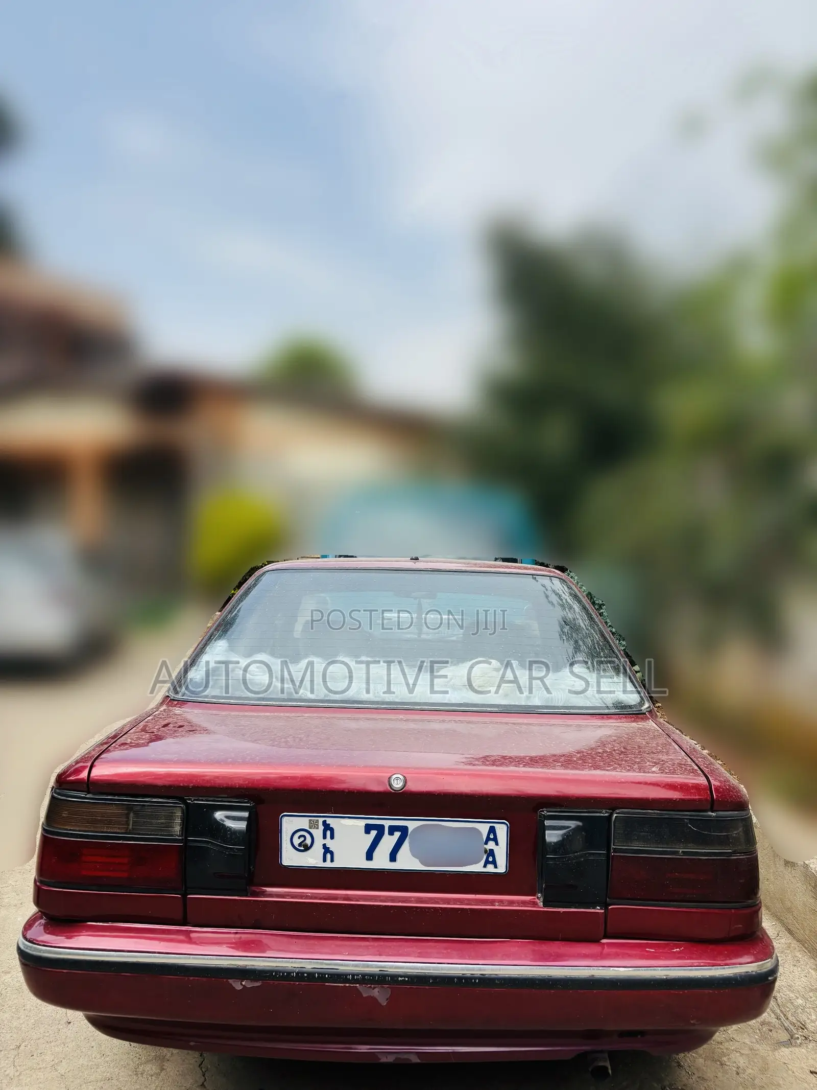 Toyota Corolla 1991 Burgundy