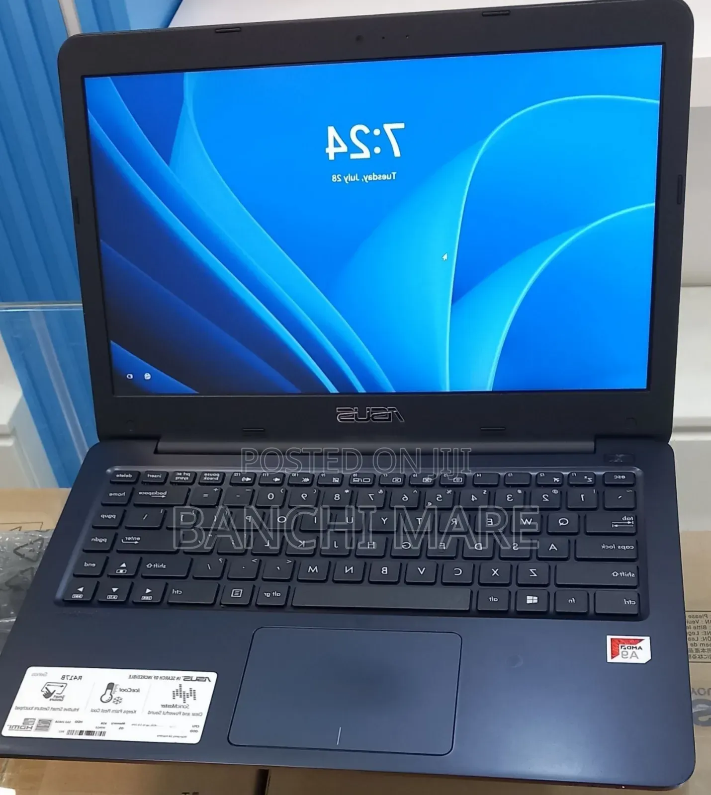 New Laptop Asus Vivobook 14 8GB AMD Ryzen 9 SSD 256GB