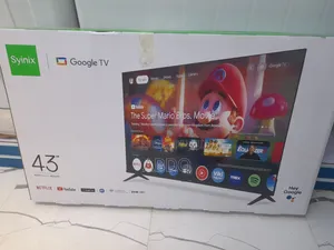 Syinix Smart Googel TV 43 Inch Andraid Framless 2026 Hifi Speaker