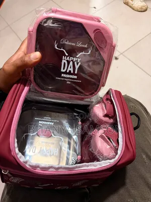 Stainless Still Lunch Box With Water Bottle