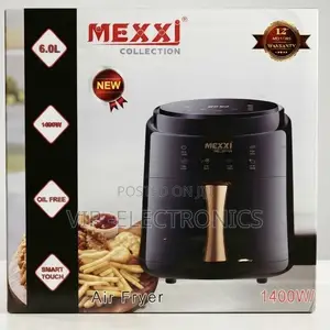 MEXXI Air Fryer Collection 6.0L (1400W) – Smart Touch Digital Cooking
