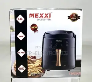 MEXXI Air Fryer Collection 6.0L (1400W) – Smart Touch Digital Cooking