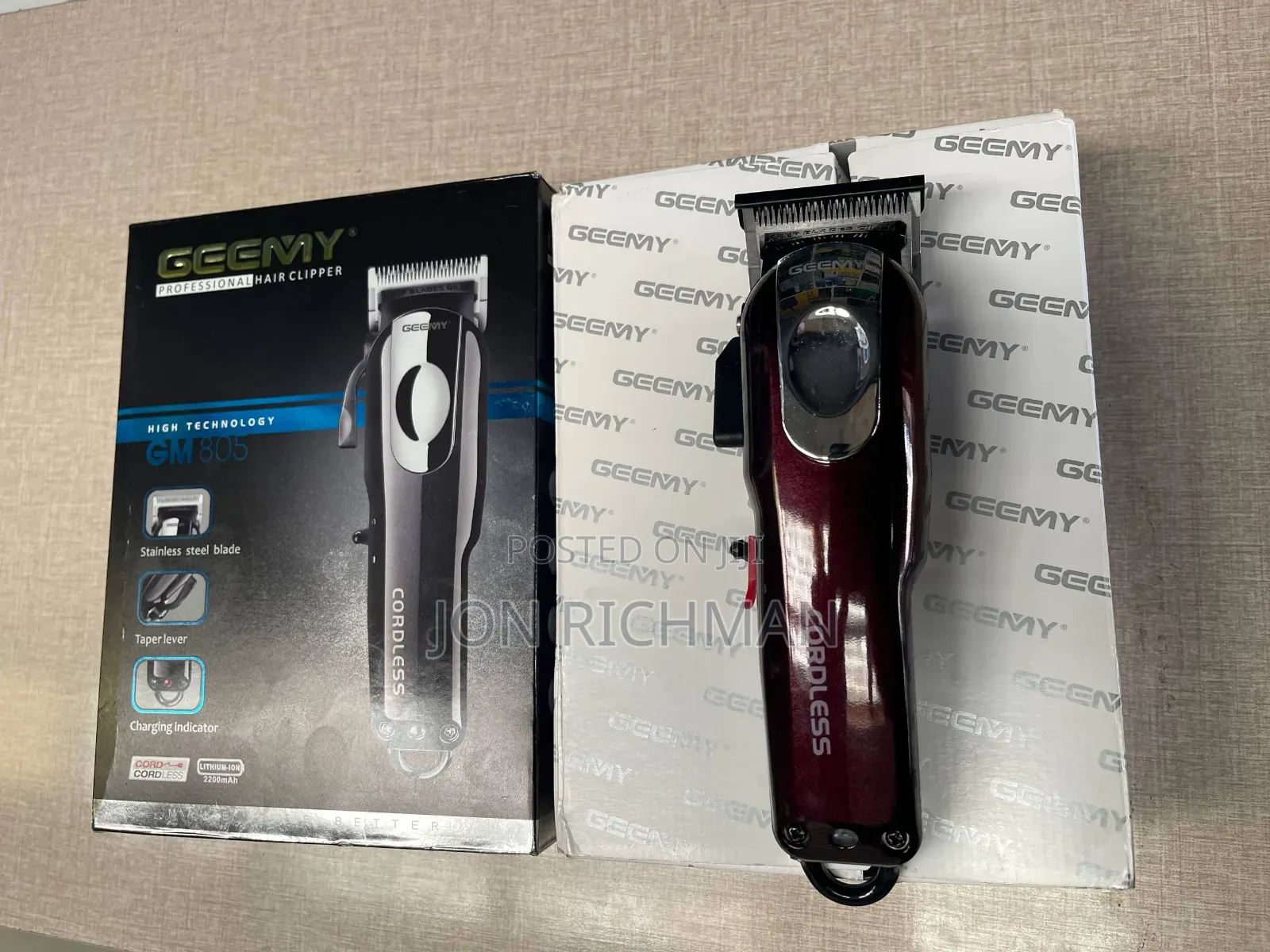 GEEMY GM-805 Professional Hair Clipper 