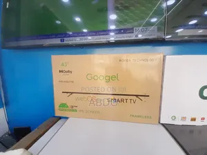Googel Smart Webos TV 43 Inch Andraid Framless Adis 2026 Quality Hi