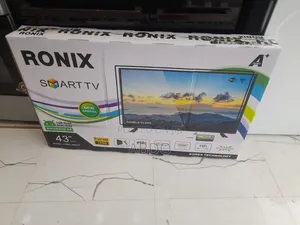 Ronix Smart Led TV 43 Inch Andraid Doubel Gelass Escrine 2026