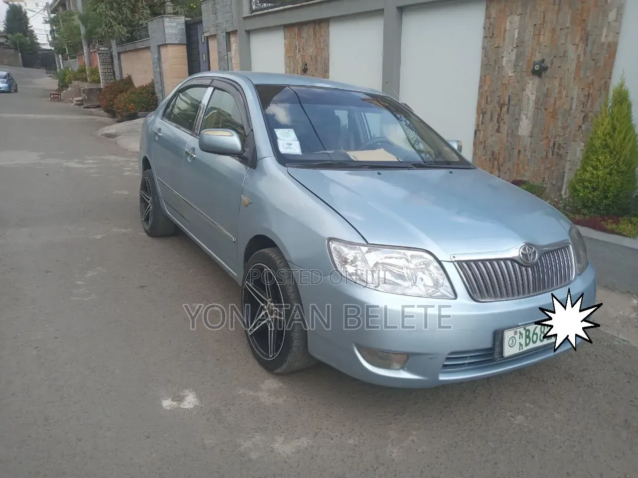 Toyota Corolla 2007 Blue