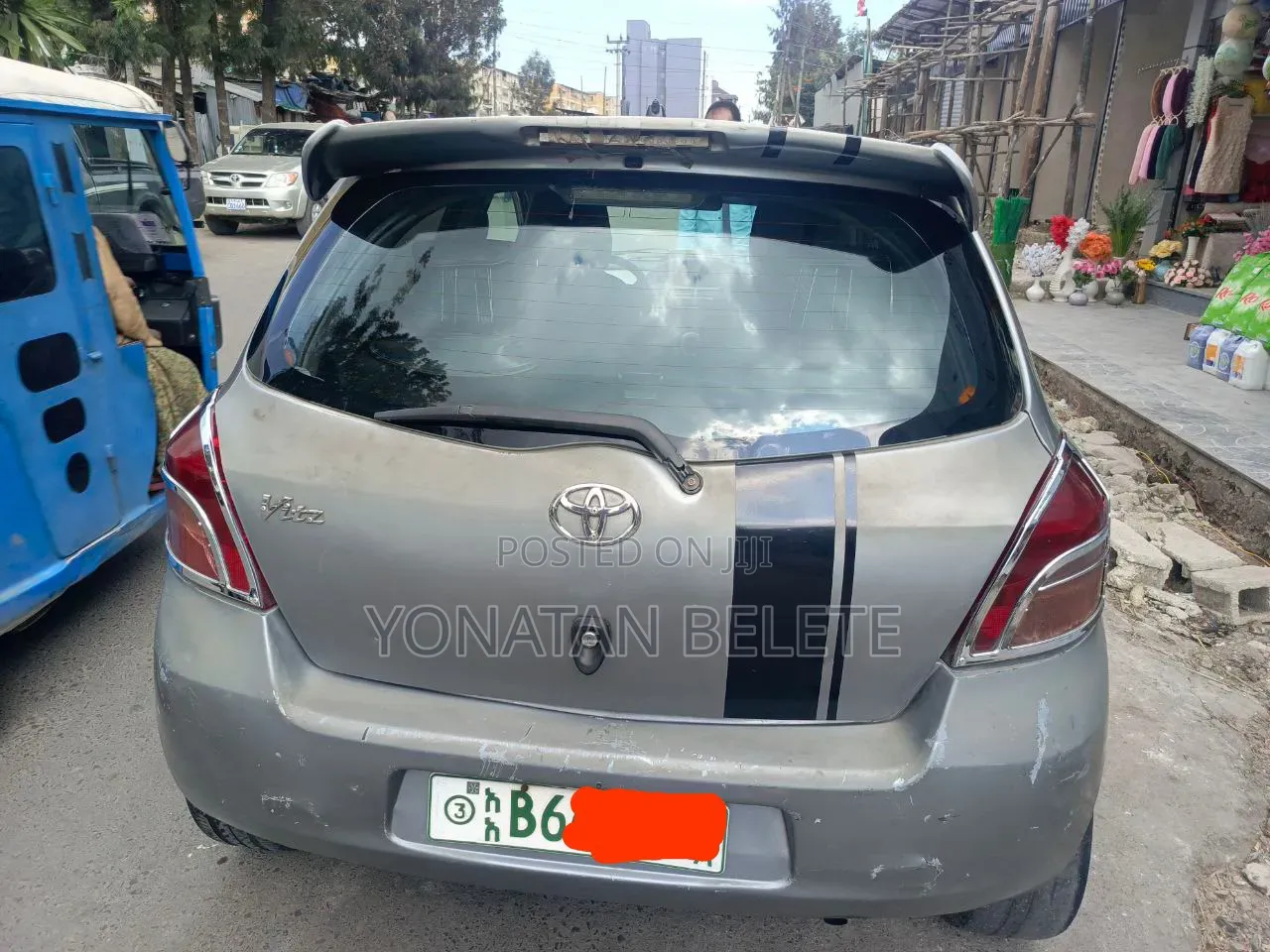 Toyota Yaris 2007 Gray