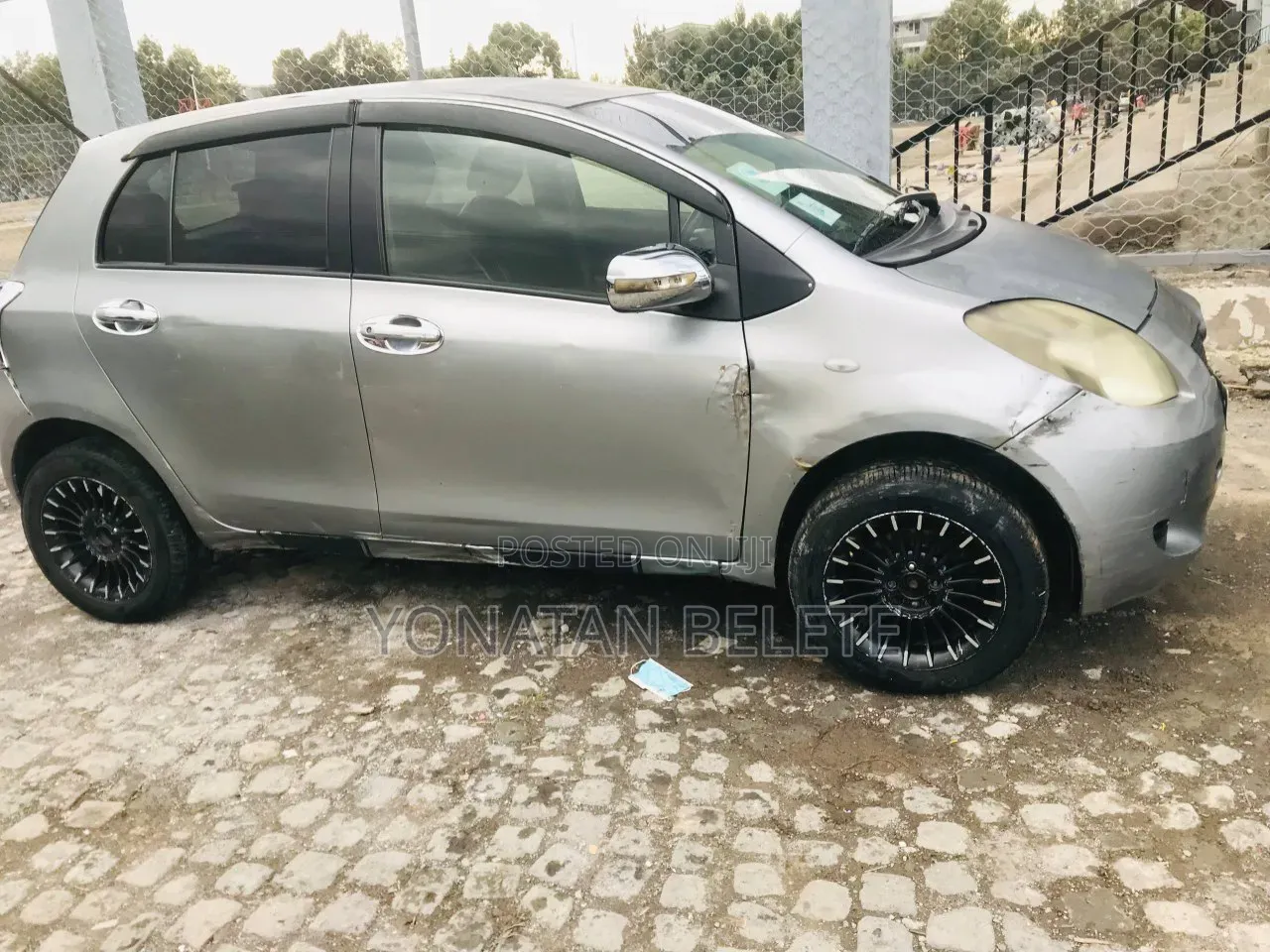 Toyota Yaris 2007 Gray