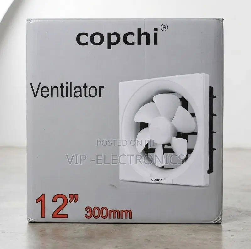 COPCHI 12-Inch (300mm) Ventilator Exhaust Fan. Designed