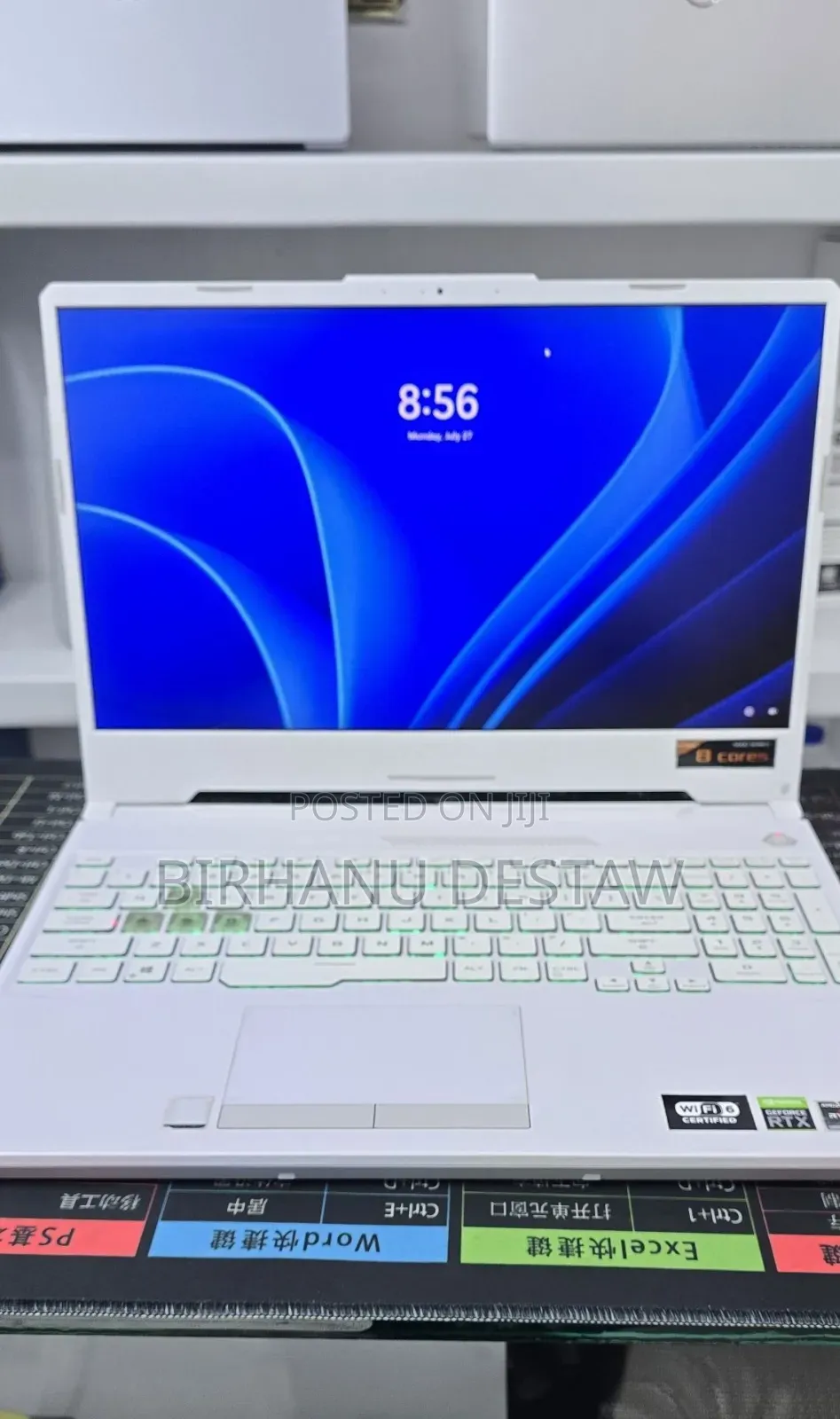 New Laptop Asus TUF Gaming A15 16GB AMD Ryzen 9 SSD 512GB
