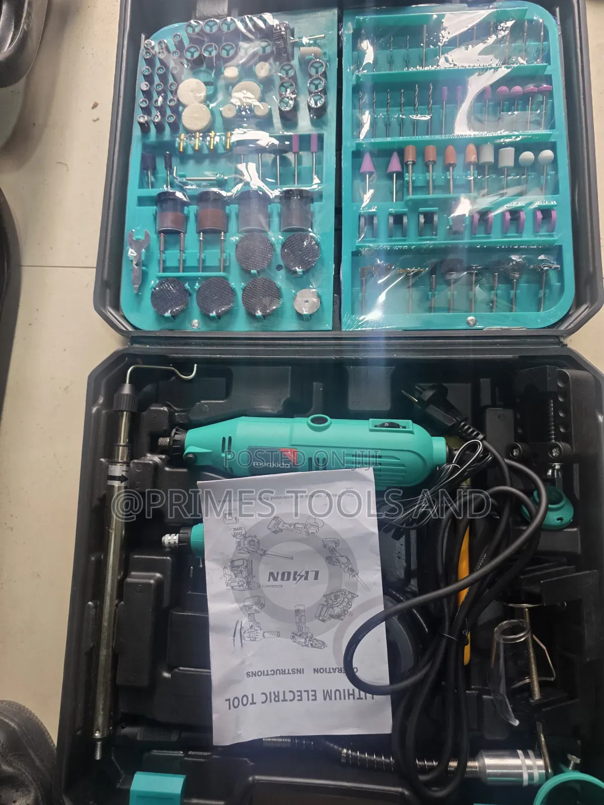 Meakida Rotary Tool Kit 100PCS | Electric Mini Grinder