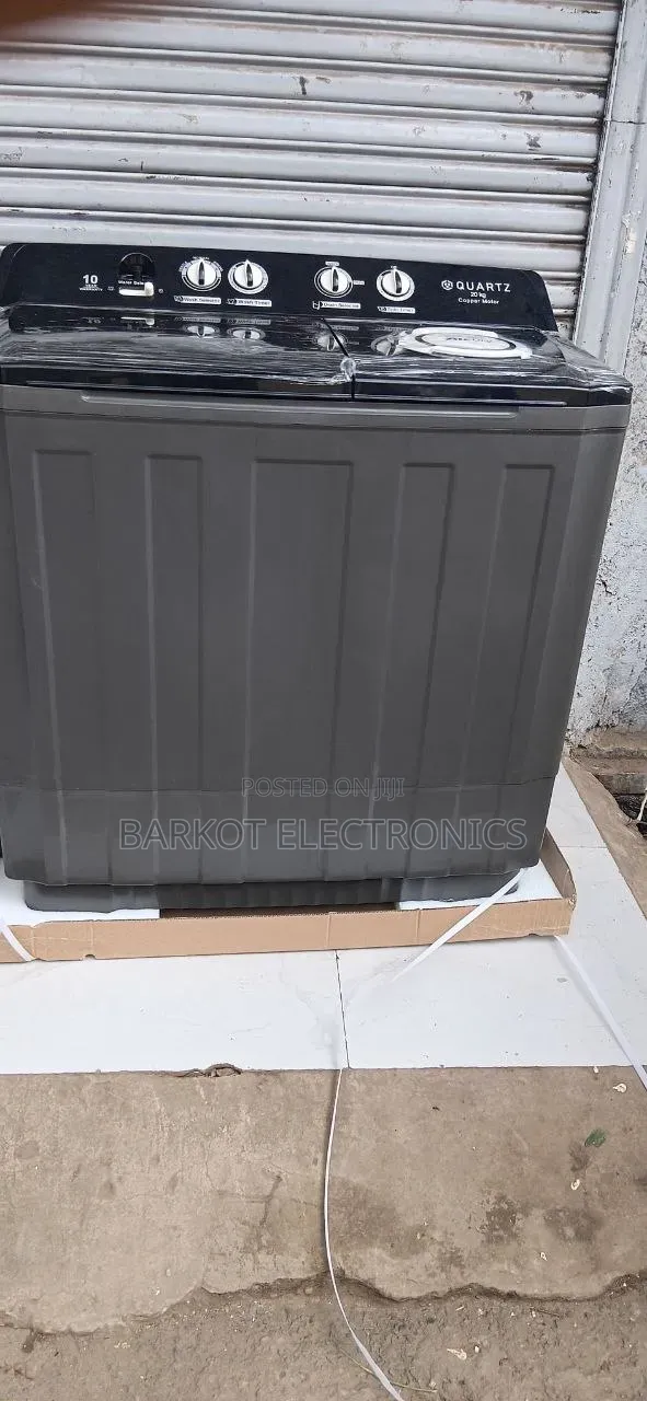Quartz Washing Mashine 20kg Quality ባለ 6 ሞተር ደብል ሞተር ነው