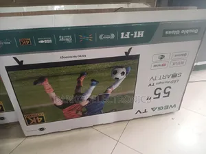 Wega Smart Led TV 55 Inch Andraid Doubel Gelass 2026 Hifi Speaker