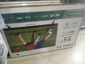 Wega Smart Led TV 55 Inch Andraid Doubel Gelass 2026 Hifi Speaker