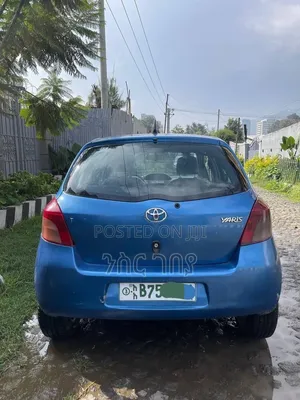Toyota Yaris 2007 Blue