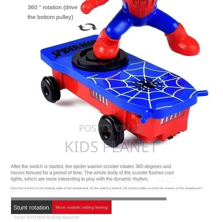 Spiderman Scate Board Toy