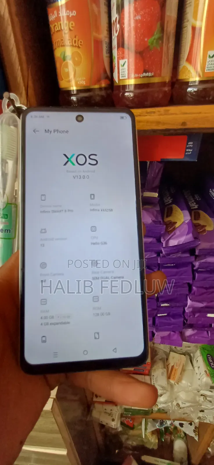 New Infinix Smart 8 Plus 128 GB White