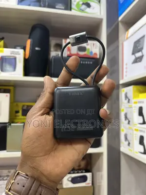 T-Max TPB-25 10000mAh Fast Charging Power Bank With Type-C iOS Cables