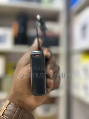 T-Max TPB-25 10000mAh Fast Charging Power Bank With Type-C iOS Cables